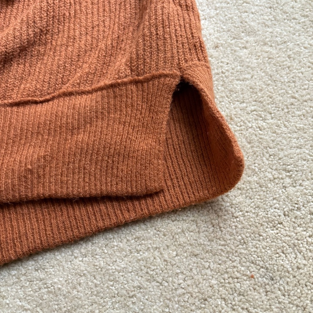 Aerie Warm Cinnamon Knit Sweater - Picture 7 of 7